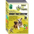 Natura Petz Organics Starter Pack Homeopathic Medicine for Urinary Tract Infections UTI for Dogs, 30 count