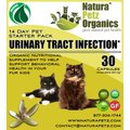 Natura Petz Organics Starter Pack Homeopathic Medicine for Urinary Tract Infections UTI for Cats, 30 count