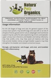 Natura Petz Organics Starter Pack Homeopathic Medicine for Urinary Tract Infections UTI for Cats, 30 count slide 2 of 3