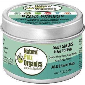 Natura Petz Organics Immune Health Turkey Flavored Powder Immune Supplement for Dogs, 4-oz tin