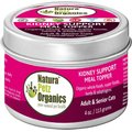 Natura Petz Organics Kidney Support Turkey Flavored Powder Kidney Supplement for Cats, 4-oz tin