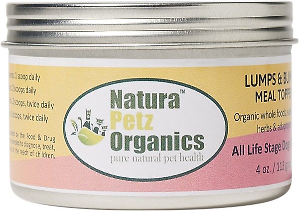 Natura Petz Organics Lumps & Bumps Turkey Flavored Powder Skin & Coat Supplement for Dogs& Cats product image