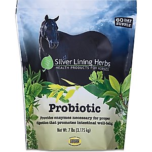 Silver Lining Herbs Probiotic Digestive Health Powder Horse Supplement, 7-lb