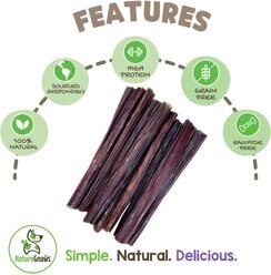 Nature Gnaws Beef Junior Jerky Sticks 5-6-in Dog Treats, 15 count slide 2 of 7