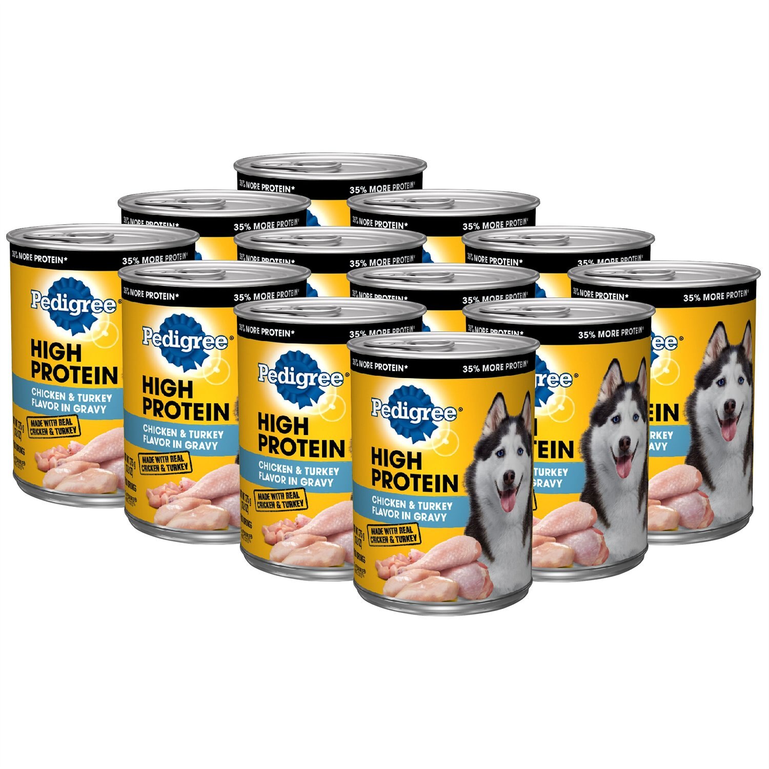Pedigree Homestyle Meals Hearty Chicken & Vegetable Flavor in Gravy Canned Dog Food