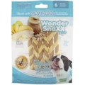 Petmate Wonder SnaXX Twists Peanut Butter & Banana Dog Treats, 6 count