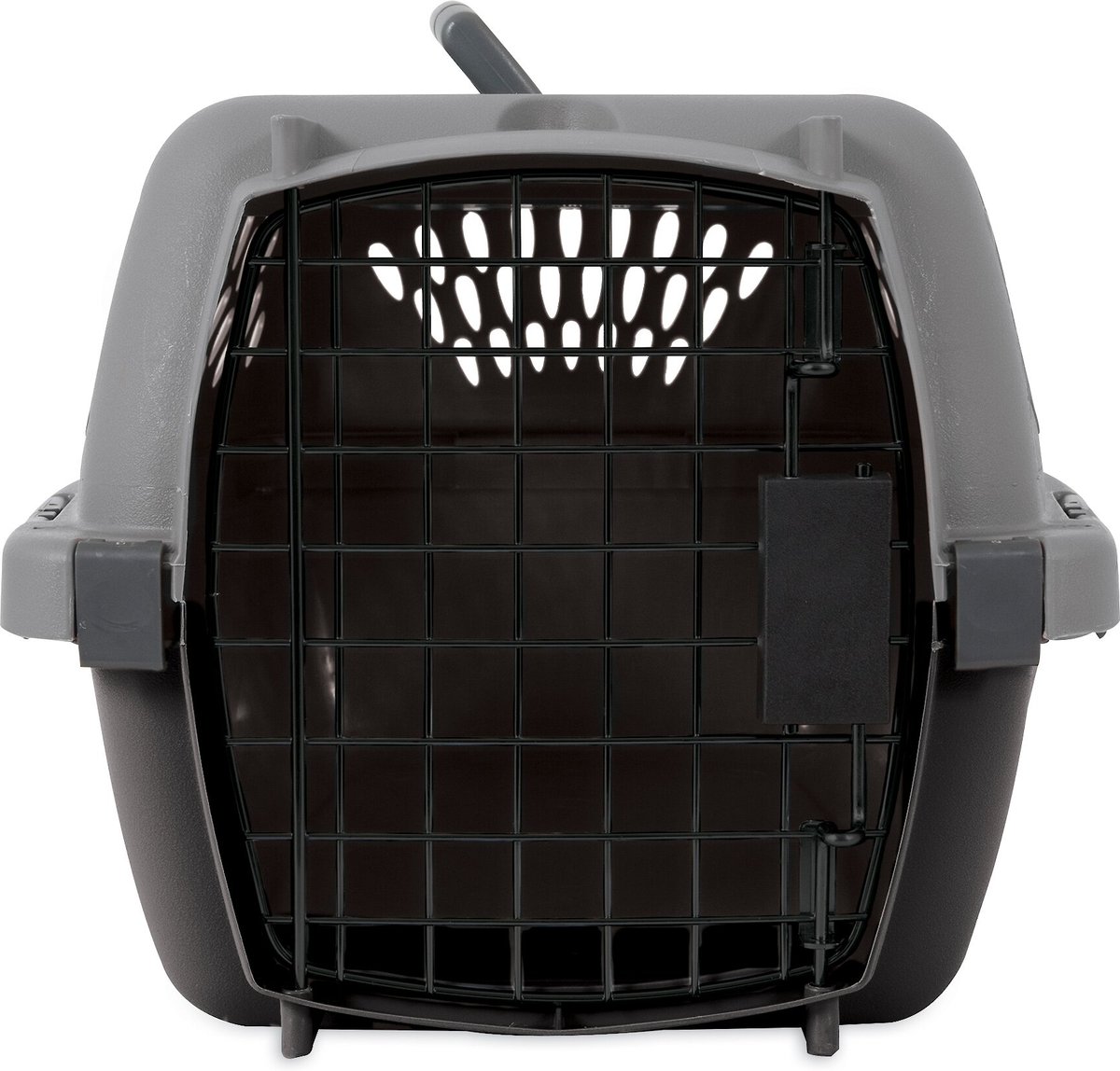 ASPEN PET Dog & Cat Kennel, Gray/Black, 19in
