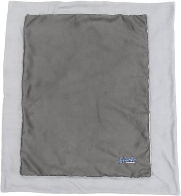 Show full view: BuddyRest Soothe Weighted Dog Blanket, Charcoal, Medium slide 2 of 3