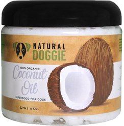 Natural Doggie Cocount Oil Dog Supplement, 8-oz bottle