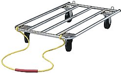 MidWest Tubular Crate Dolly, Silver