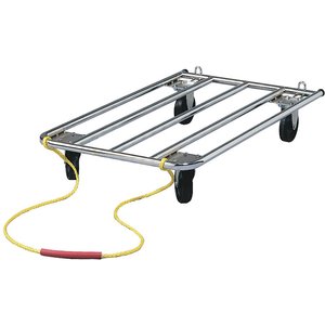 MidWest Tubular Crate Dolly, Silver