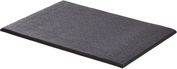 MIDWEST QuietTime Cushioned Antimicrobial Dog Crate Mat, Black, Large ...