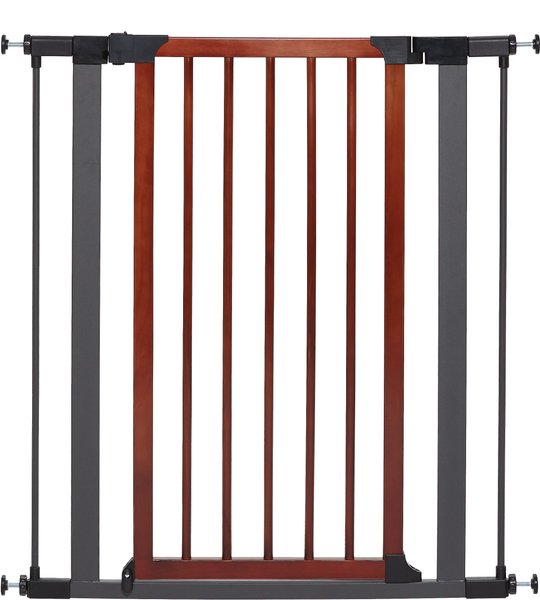 MidWest Decorative Wood & Graphite Steel Dog & Cat Gate