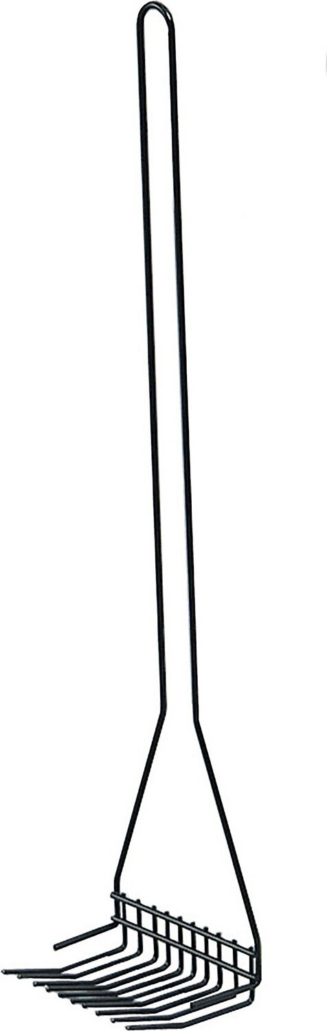 MidWest Handy Doody Dog Waste Rake & Pooper Scooper, Black