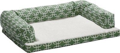 MidWest Orthopedic Bolster Dog Bed w/Removable Cover, slide 1 of 1