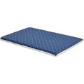 MidWest QuietTime Couture Paxton Reversible Dog Crate Mat, Blue / White Fleece, X-Large