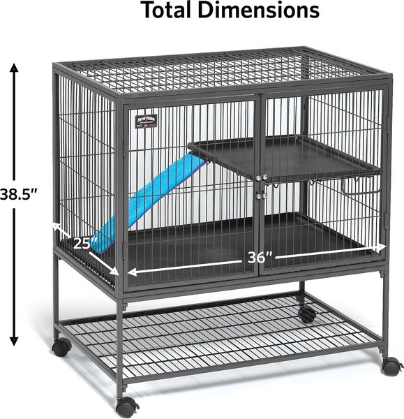 Midwest Ferret Nation Deluxe Ferret Cage, Single Story - Chewy.com