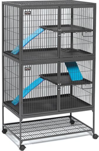 MidWest Ferret Nation Deluxe Ferret Cage, Double Story
