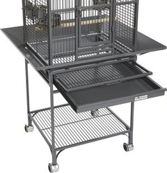 MidWest Avian Adventures Nina Dometop Bird Cage, Platinum slide 2 of 5