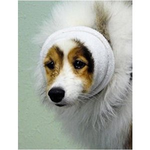 Happy Hoodie Calming Cap for Dogs, White, Large