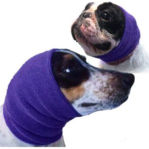 Happy Hoodie Calming Dog Compression Hoodie, Small & Large, 2 count, Purple