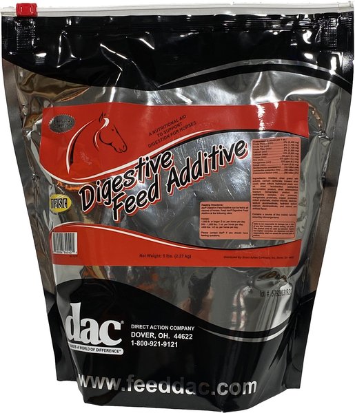 DAC Digestive Feed Additive Powder Horse Supplement, 5-lb bag slide 1 of 1