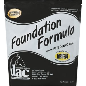 DAC Foundation Formula Hoof Health Powder Horse Supplement, 5-lb bucket