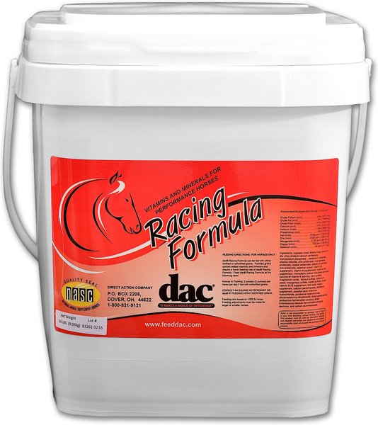 DAC Racing Formula Performance Powder Horse Supplement, 20-lb bucket slide 1 of 1
