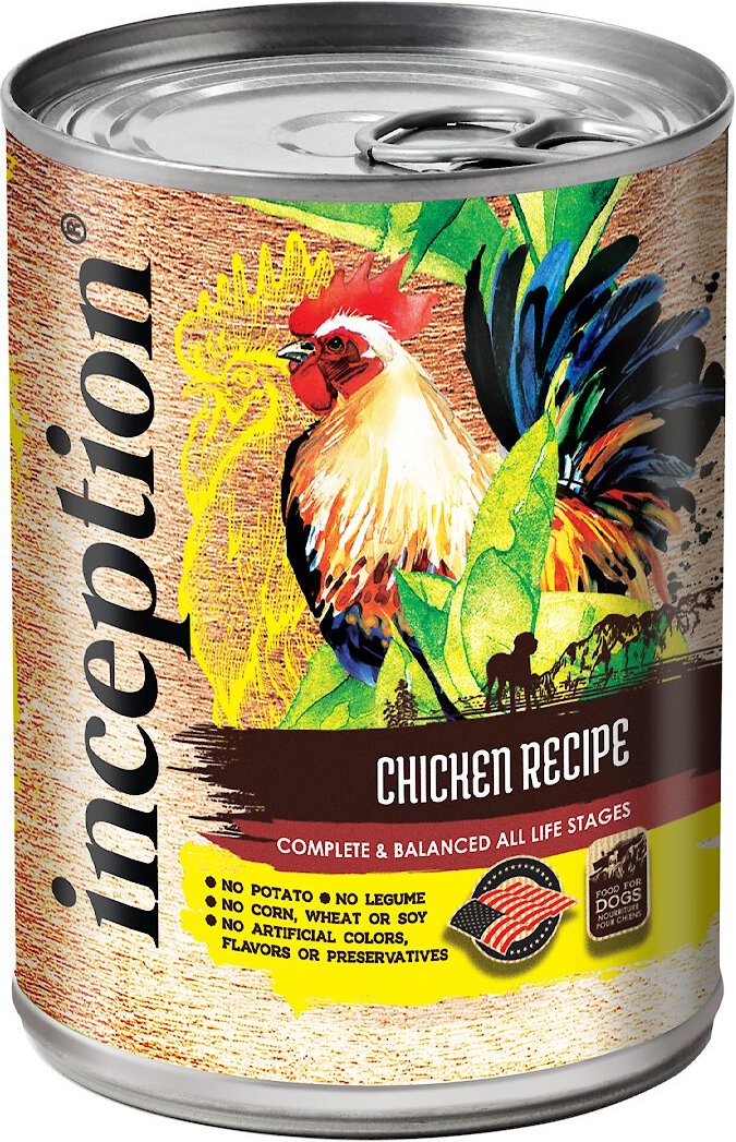 Inception Chicken Recipe Wet Dog Food