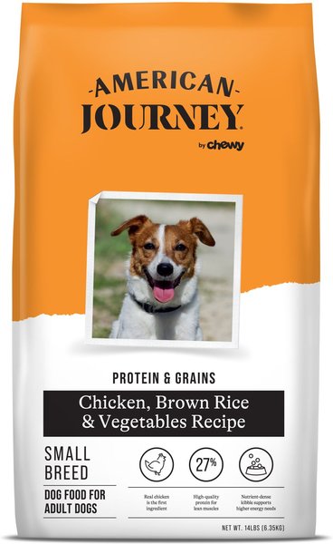 AMERICAN JOURNEY Protein Grains Small Breed Chicken Brown Rice