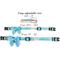 Show in main carousel: Pettsie Cotton Bow Tie Standard Dog Collar, Turquoise, Small slide 4 of 8