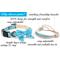 Show in main carousel: Pettsie Cotton Bow Tie Standard Dog Collar, Turquoise, Medium slide 3 of 8