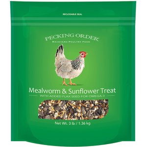 PECKING ORDER 5 Grain Scratch Premium Blend & Boonworms Chicken Feed ...