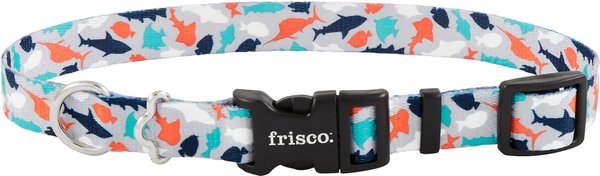 Frisco Reef Life Polyester Dog Collar, Medium: 14 to 20-in neck, 3/4-in wide slide 1 of 4