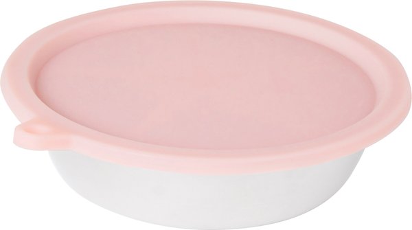 Frisco Silicone Cover Dog & Cat Travel Bowl, Pink, 3 Cup slide 1 of 5