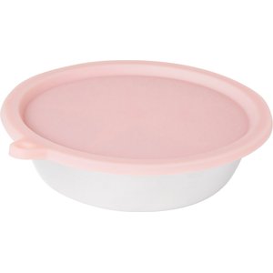 Frisco Silicone Cover Dog & Cat Travel Bowl, Pink, 3 Cup