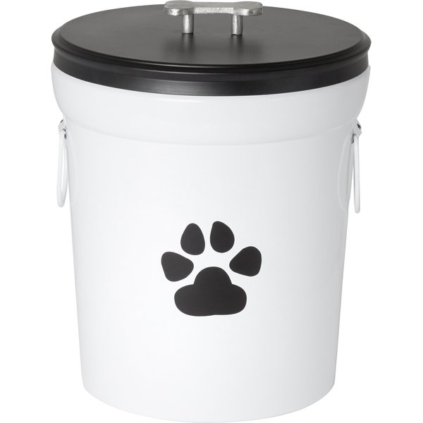 TBMax Pet Food Container for Dogs Cat Food Container with Pour Spout + Seal  Buckles + BPA-Free Plastic + Airtight for Birds