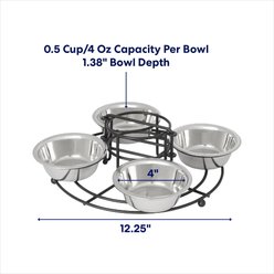 Frisco Multi Pet Feeding Station, X-Small: 0.5 cup, 1 count slide 2 of 8