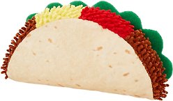 Frisco Taco Plush Squeaky Dog Toy, Small/Medium slide 1 of 6