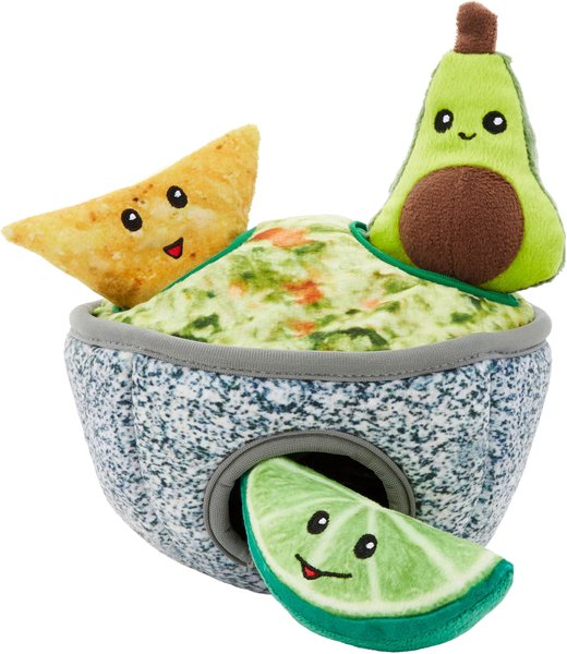 Frisco Guacamole Hide & Seek Puzzle Plush Squeaky Dog Toy, Small slide 1 of 7