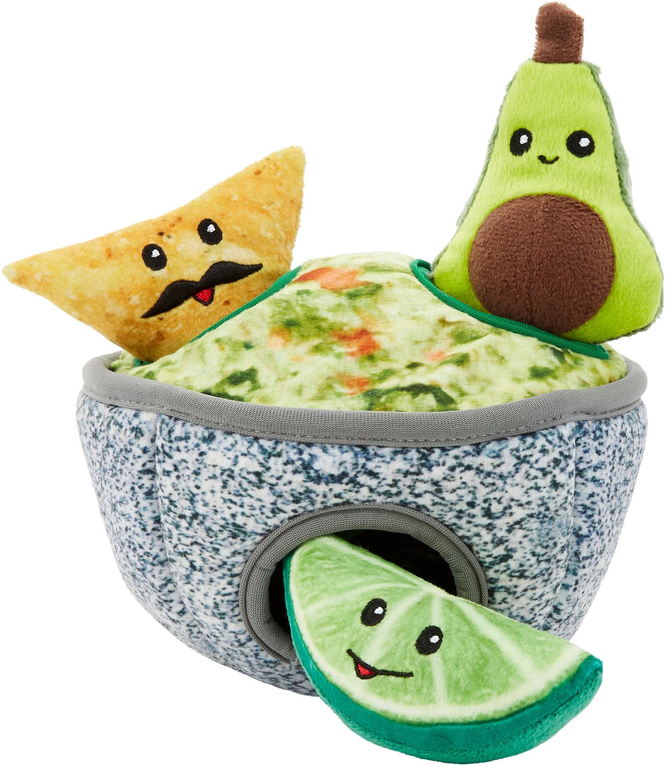 frisco guacamole dog toy