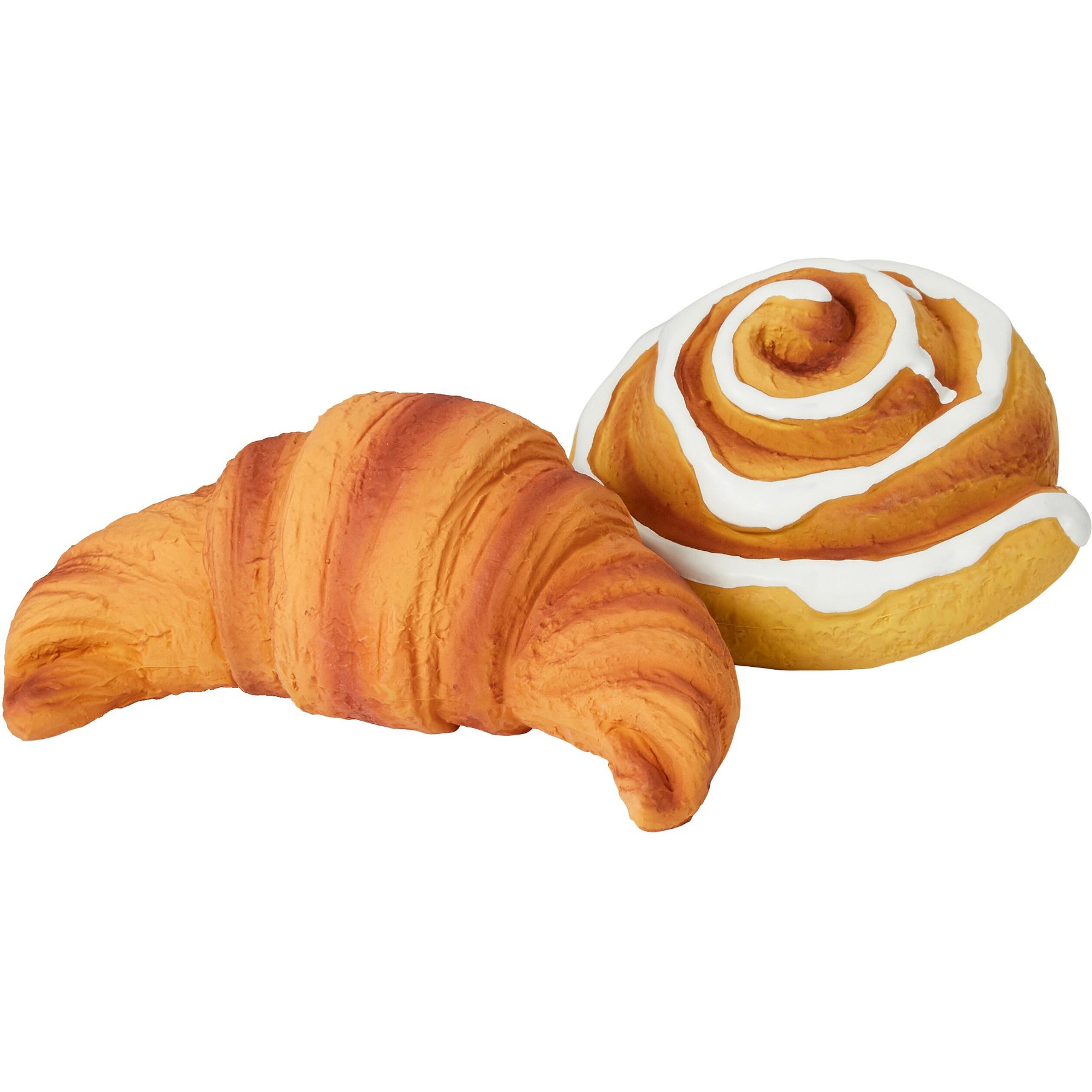 Croissant Shaped Squeaky Dog Plush Toy Interactive Sniffing - Temu