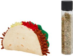 Frisco Taco Plush Cat Toy with Refillable Catnip