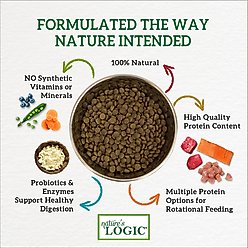 Nature's Logic Canine Beef Meal Feast Grain-Free Dry Dog Food, 25-lb bag slide 2 of 7