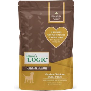Nature's Logic Canine Chicken Meal Feast Grain-Free Dry Dog Food, 25-lb bag