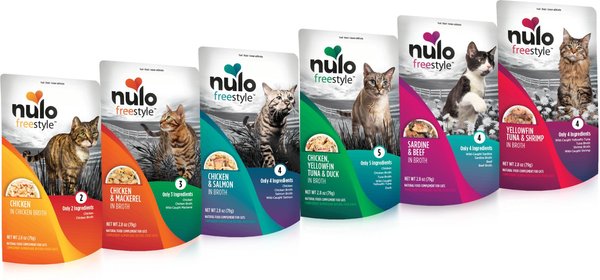 NULO FreeStyle Variety Pack Cat Food Topper 2.8 oz case of 6