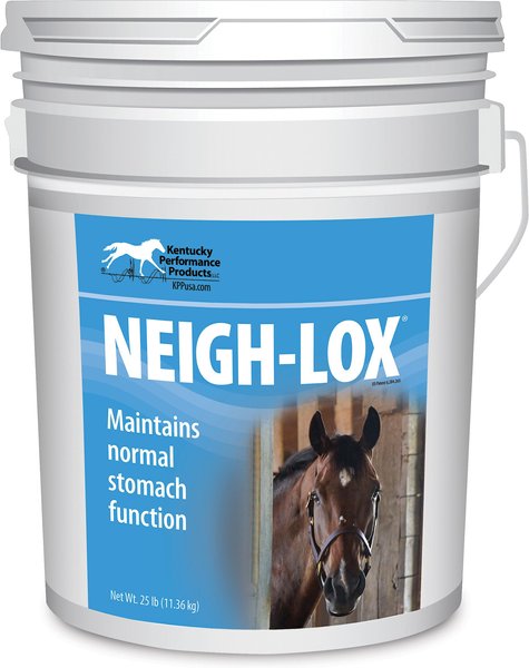 Kentucky Performance Products Neigh-Lox Digestive Health Pellets Horse Supplement, 25-lb tub slide 1 of 1