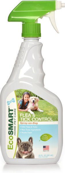 EcoSMART Spray-On Dog Flea & Tick Killer Spray, 20-oz bottle slide 1 of 2