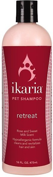Ikaria Retreat Rose & Sweet Milk Scent Dog & Cat Shampoo, 16-oz bottle slide 1 of 1