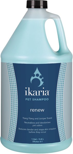 Ikaria Renew Ylang Ylang & Juniper Scent Dog & Cat Shampoo, 1-gal bottle slide 1 of 2